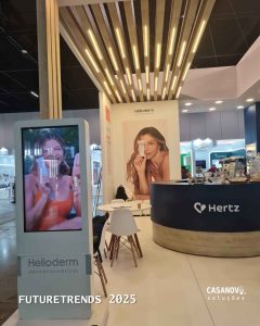 Estande da Hertz montado pela Casanova na Futuretrends