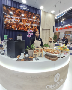 Buffet da Catarinense montado pela Casanova na Abradilan Conexão Farma