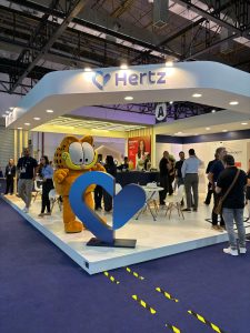 Buffet da Hertz montado pela Casanova na Abradilan Conexão Farma