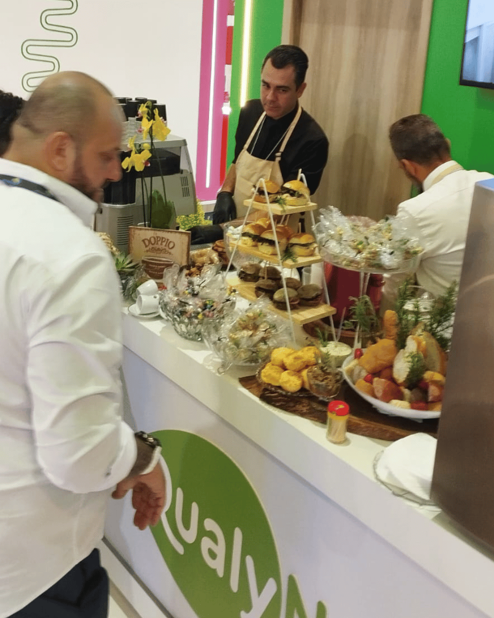 Buffet Qualy Nutri na Abradilan Conexão Farma